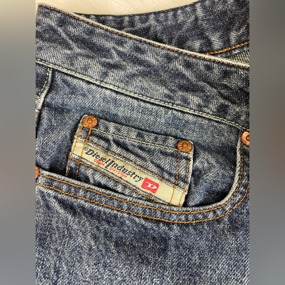 Diesel Rabox Straight leg Men's Blue Jeans clean 34 x 30 - Picture 6 of 15